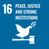 SDG 16 - Peace Justice and Strong Institutions